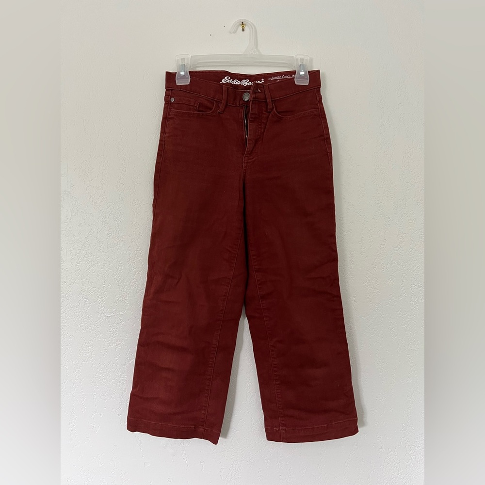 Eddie Bauer crop wide leg pant